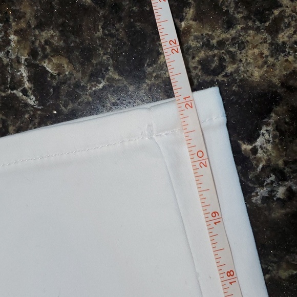 Roz & Ali white denim capri size 8 - Picture 6 of 6